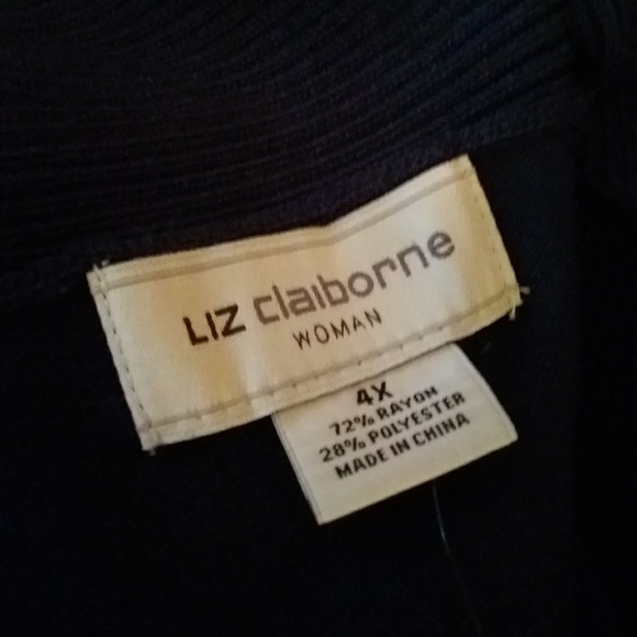 Liz Claiborne Cardigan Sweater - Picture 3 of 5